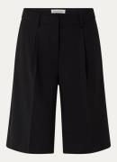 Sofie Schnoor Elsa high waist wide fit korte broek met steekzakken