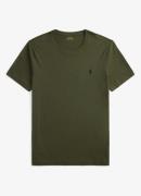 Ralph Lauren Custom slim fit T-shirt met logoborduring