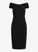 Ralph Lauren Off shoulder midi jurk