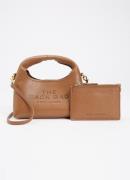 Marc Jacobs The Micro Sack handtas van leer met uitneembare etui
