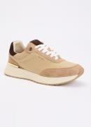 Dune London Emotion sneaker met suède details