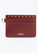 Isabel Marant Pasjeshouder van leer met studs