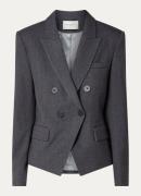 Copenhagen Muse Tailor double breasted-blazer met klepzakken