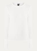 Josephine & Co Laurens longsleeve met ribstructuur
