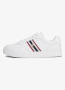 Tommy Hilfiger Sneaker van leer met logoborduring