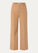 L.K.Bennett High waist flared fit pantalon met steekzakken