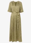 Whistles Midi jurk met luipaardprint