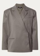 Refined Department Adele oversized blazer met borstzak