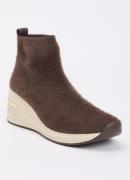 Dune London Envisioned sneaker met sleehak