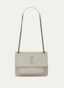 Saint Laurent Niki Baby schoudertas van kalfsleer