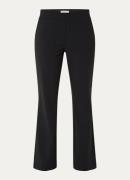 Expresso High waist flared pantalon met steekzakken