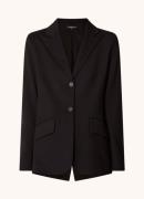 Josephine & Co Puck blazer van jersey met klepzakken