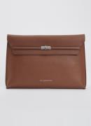 Smaak Cole clutch van leer