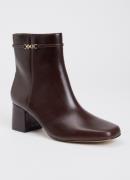 Dune London Oaklee enkellaarsje van leer