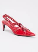 Fabienne Chapot Mary slingback van lakleer met gespdetail