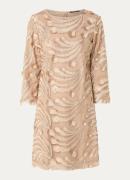 Bruuns Bazaar Dandelion mini jurk met applicatie