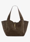Saint Laurent Le 5 À 7 Bea shopper van kalfssuède