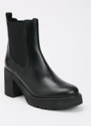 Unisa Klino chelsea boot van schapenleer