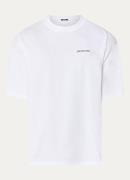 Denham Yin Yang T-shirt met logo- en backprint