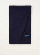 Ralph Lauren Ribgebreide sjaal van wol 180 x 25 cm