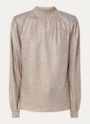 Aaiko Tory top met lurex