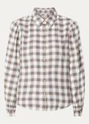 Levi's Blouse met ruitdessin