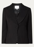 L.K.Bennett Rosa blazer met schoudervulling