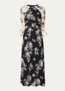 L.K.Bennett Dr Mimi maxi jurk in zijdeblend met bloemenprint