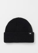 The North Face Fisherman grofgebreide muts