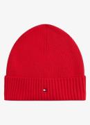 Tommy Hilfiger Flag Pima grofgebreide muts met logo