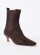 Dune London Odele enkellaarsje van suède