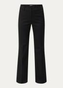 Pennyblack Dentice high waist straight fit pantalon met steekzakken