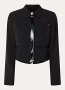 NIKKIE Louisville cropped jack met schoudervulling