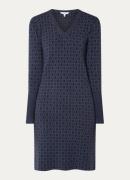 L.K.Bennett Sea mini jurk met logoprint