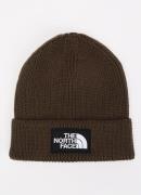 The North Face The Logo Box grofgebreide muts