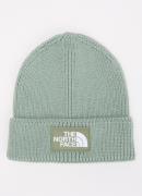 The North Face The Logo Box grofgebreide muts
