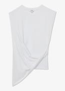 Reiss Tilly asymmetrische top met gedrapeerd detail