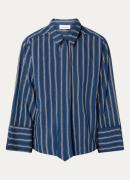 Aaiko Elda blouse in lyocellblend met streepprint