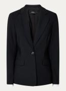 Claudia Sträter Blazer van travelstof met klepzakken en stretch