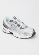 New Balance 740 sneaker van mesh met metallic finish