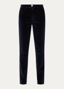 BRAX Mary high waist slim fit chino van fluweel