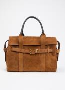 Marc Jacobs The Dakota Tote schoudertas van suède