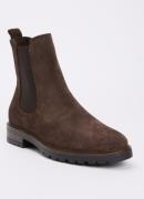 Dune London Poema chelsea boot van leer