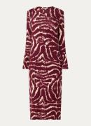 Fabienne Chapot Quint midi jurk met print