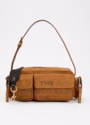 Marc Jacobs The Cargo Bag schoudertas van suède met afneembare schoude...