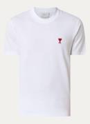 AMI Paris T-shirt met logoborduring