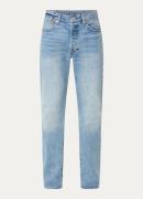 Levi's 501 straight leg jeans met lichte wassing
