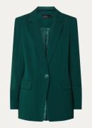 Claudia Sträter Blazer in wolblend met klepzakken