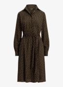 Ralph Lauren Midi blousejurk met print