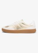 Tommy Hilfiger Sneaker van leer met metallic details